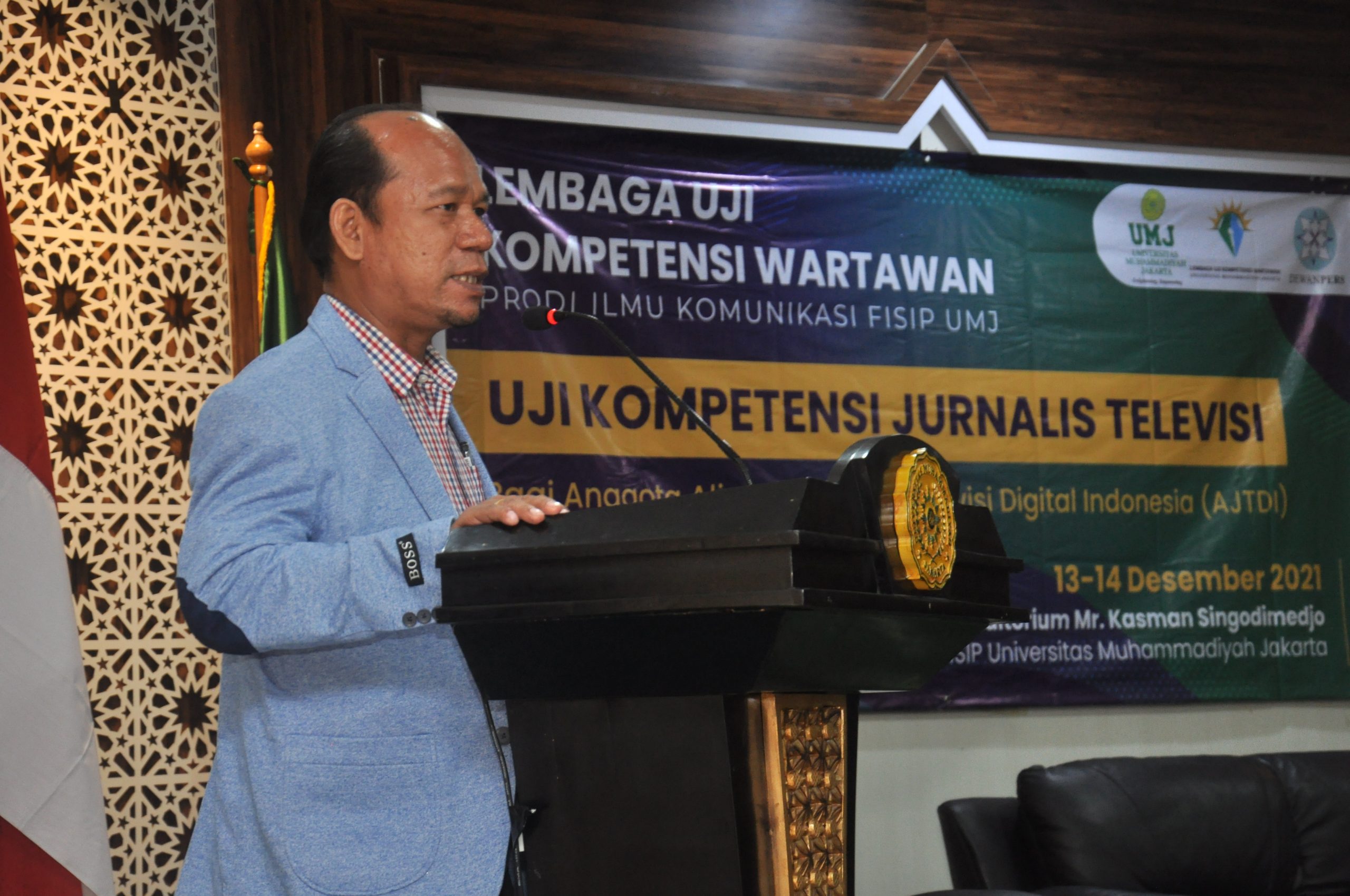 uji kompetensi wartawan UMJ