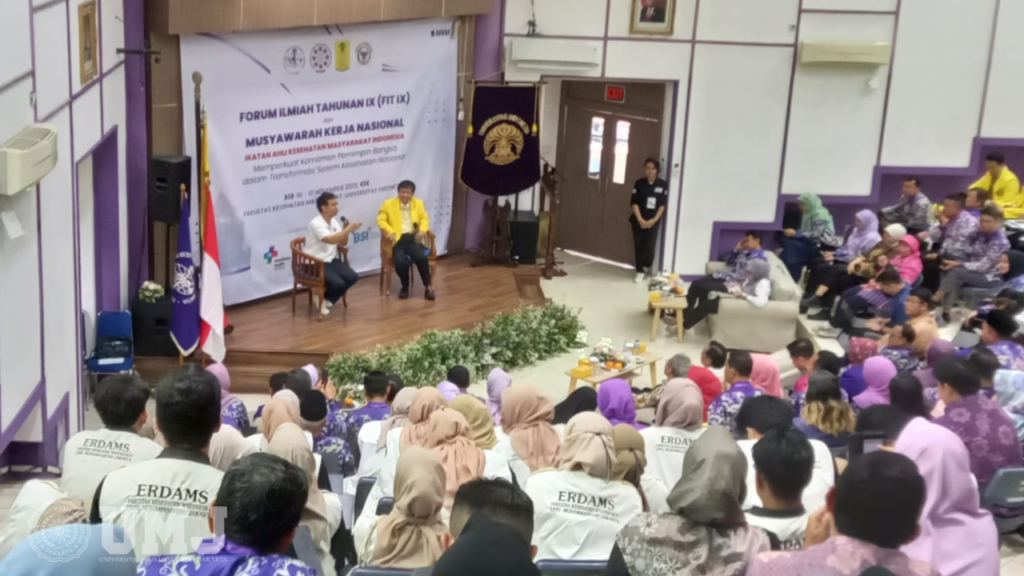 ERDAMS FKM UMJ Terjun Menjadi Tim Kesehatan MUKERNAS IAKMI & AIPTKMI